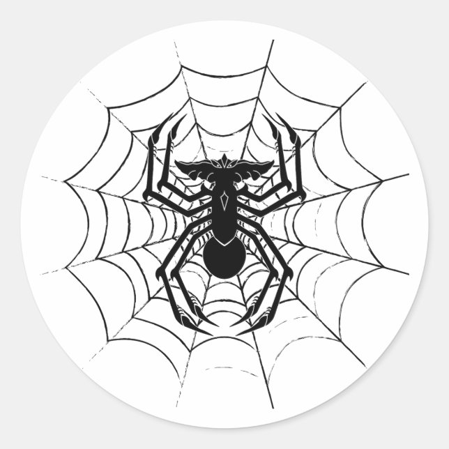 SpiderGremlin's Web Custom-Cut Vinyl Stickers (Front)