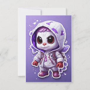 Spiderman - Flat Note Card