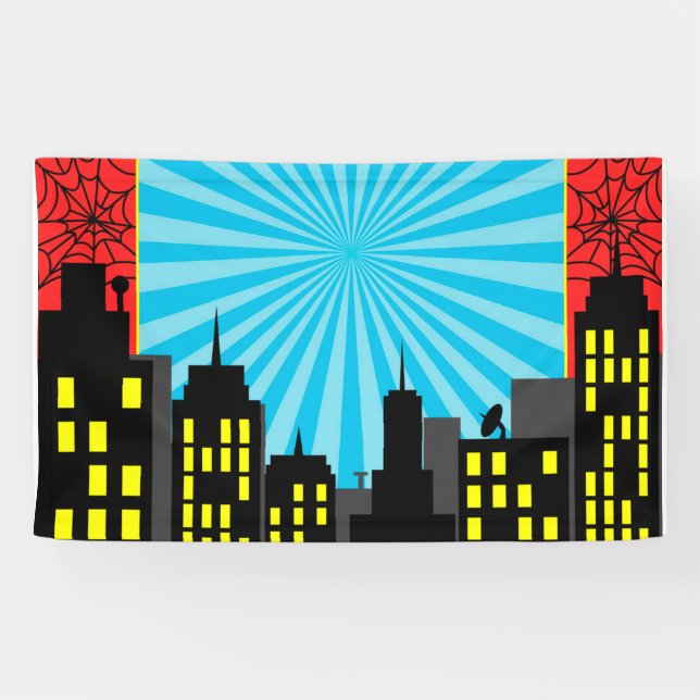 Spiderman Marvel Theme Banner (Horizontal)