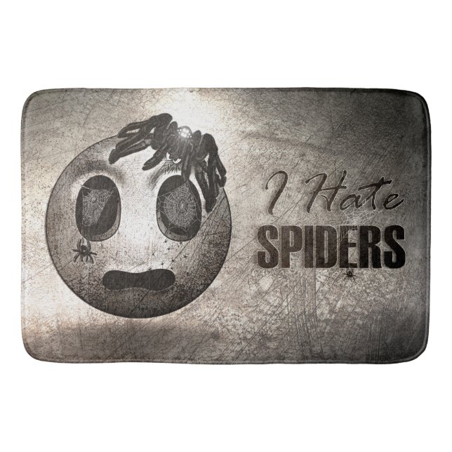 Spidermoji Vintage Bath Carpet Bath Mat (Front)