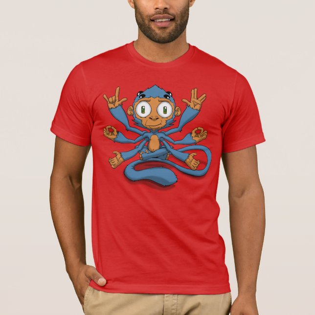 SpiderMonkey God Anansi T-Shirt (Front)