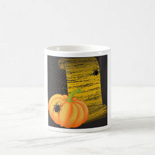 Spiders And Pumpkin Coffee Mug