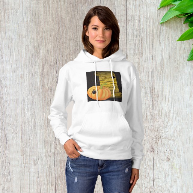 Spiders And Pumpkin Hoodie (Creator Uploaded)