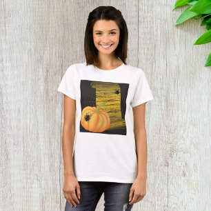 Spiders And Pumpkin T-Shirt