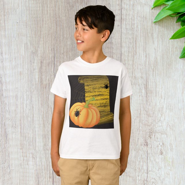 Spiders And Pumpkin T-Shirt (Creator Uploaded)