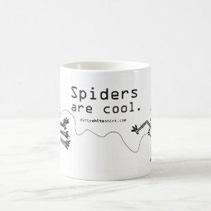 Spiders are cool. coffee mug
