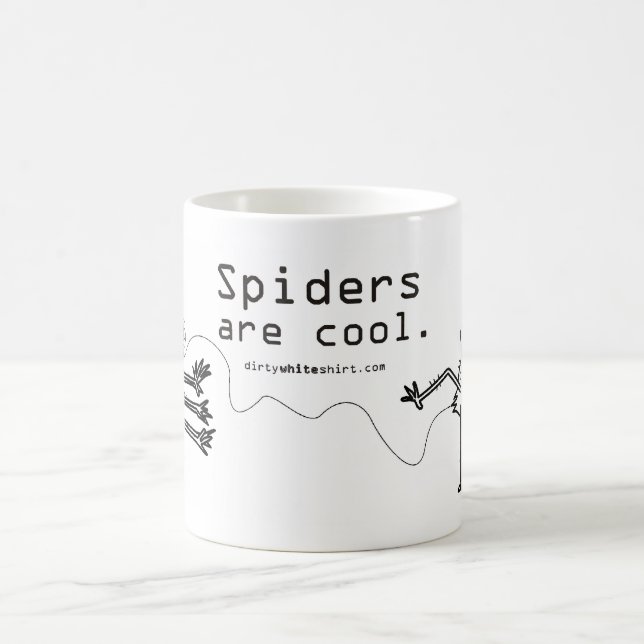 Spiders are cool. coffee mug (Center)
