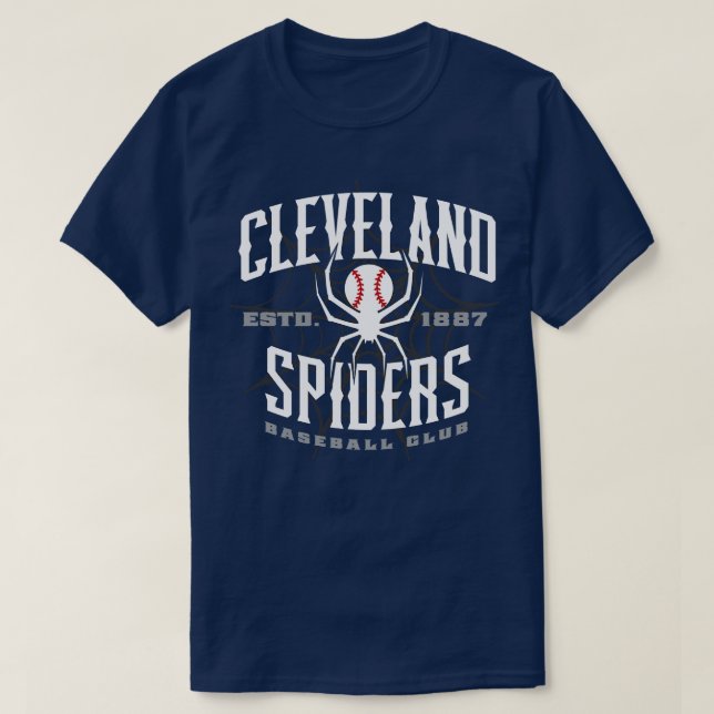 Spiders Baseball T-Shirt (Design Front)