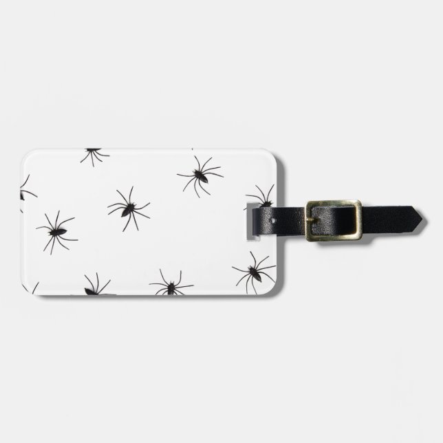 spiders luggage tag (Front Horizontal)
