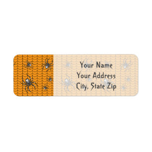 Spiders on Parade Return Address Label