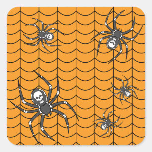 Spiders on Parade Sticker