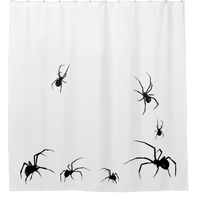 Spiders Shower Curtain (Front)