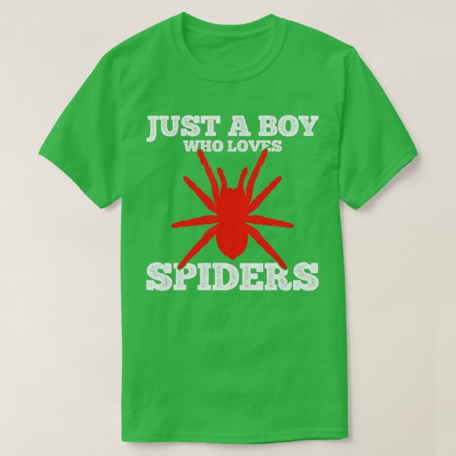 Spiders Spider Tarantulas Gift  T-Shirt (Design Front)