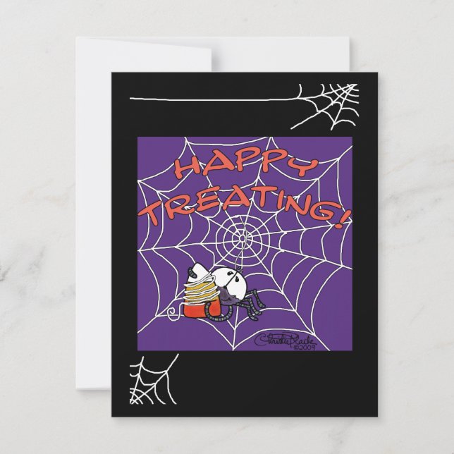 Spiders Sweet Catch Invitation (Front)