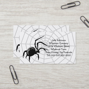 Spiders Web Business Card