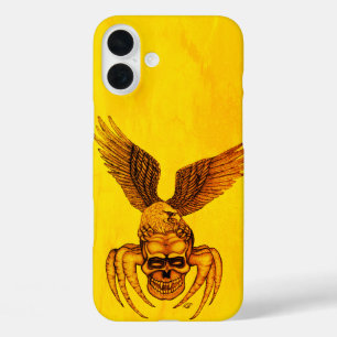 Spiderskull with Eagle iPhone 16 Plus Case