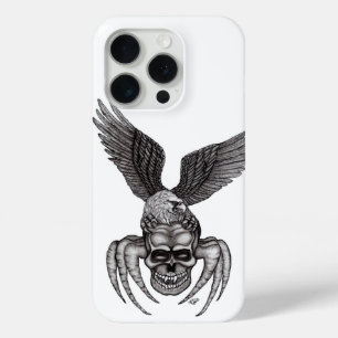 Spiderskull with Eagle iPhone 15 Pro Case
