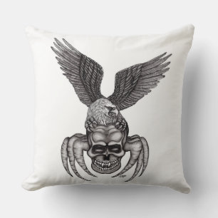 Spiderskull with Eagle Cushion