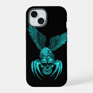 Spiderskull with Eagle iPhone 15 Case