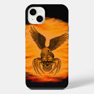 Spiderskull with Eagle iPhone 14 Plus Case