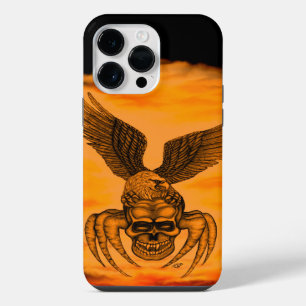 Spiderskull with Eagle iPhone 14 Pro Max Case