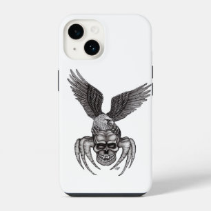 Spiderskull with Eagle iPhone 14 Case