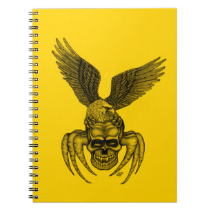 Spiderskull with Eagle Notebook