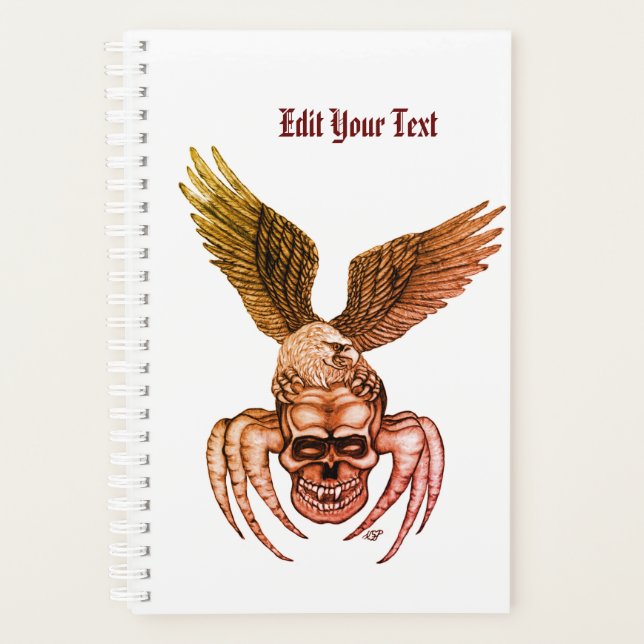 Spiderskull with Eagle Planner (Front)