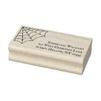 Spiderweb Graphic Custom Goth Return Address