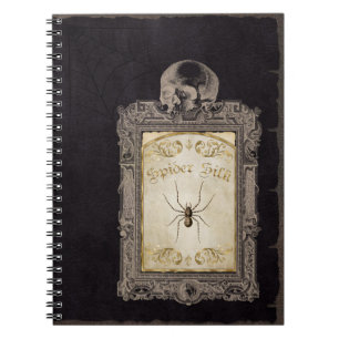 Spiderweb Halloween Notebook