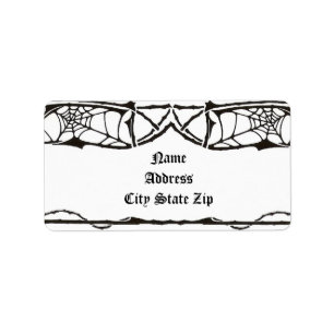 Spiderweb Label