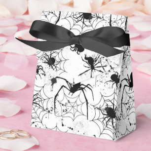 Spiderweb Pattern Halloween Favour Box