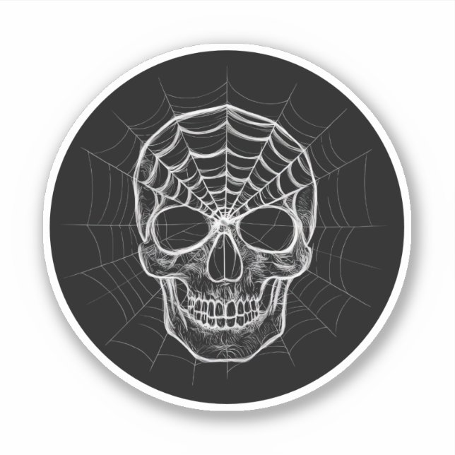 Spiderweb Skull (Front)