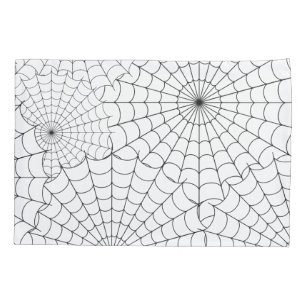 Spiderwebs Halloween Pillowcase