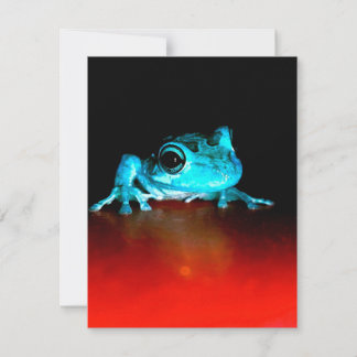 Spidey Frog Green Frog Wild Animals Lover Invitation