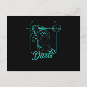 Spiele Dart Postcard