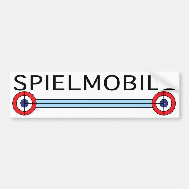 Spielmobile Bumper Sticker (Front)