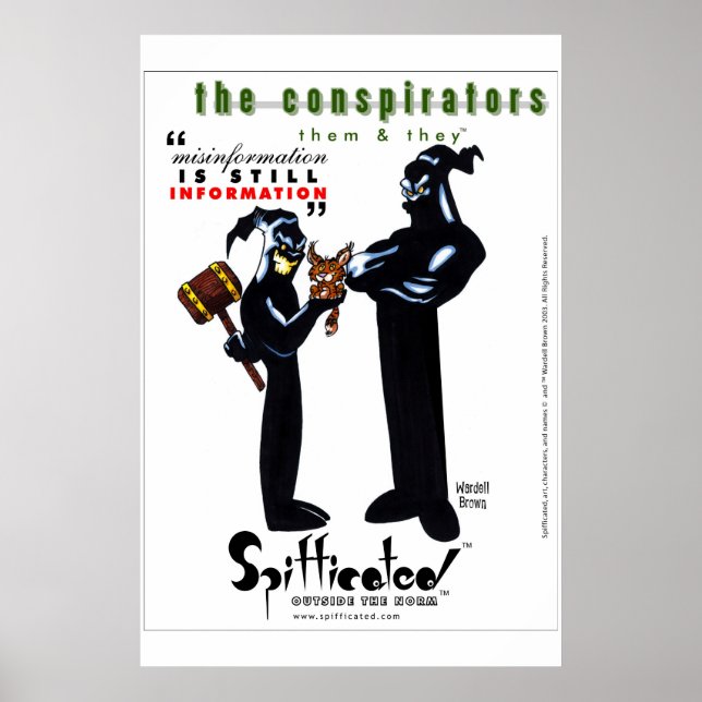 Spifficated - The Conspirators Poster (Front)