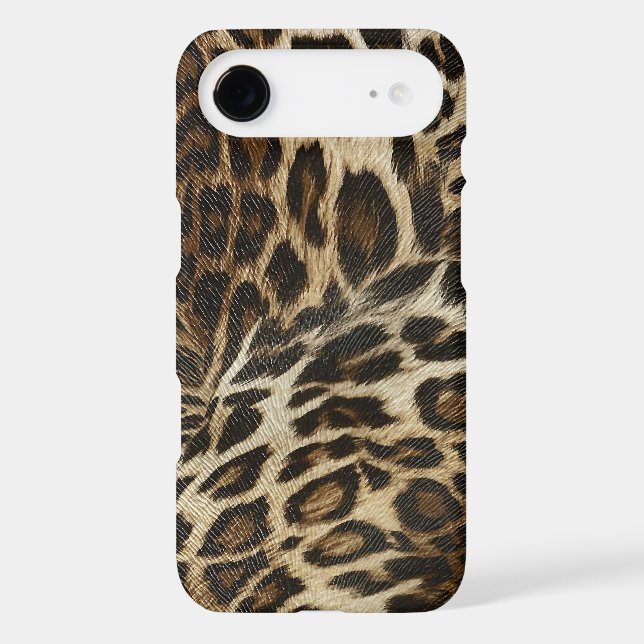 Spiffy Leopard Spots Leather Grain Look Case-Mate Samsung Galaxy Case (Back)