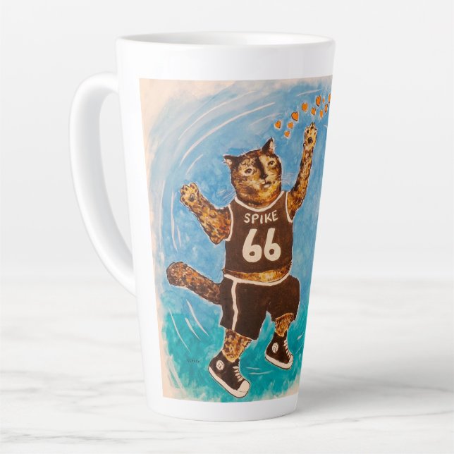 Spike 66 Love Latte Mug (Left Angle)