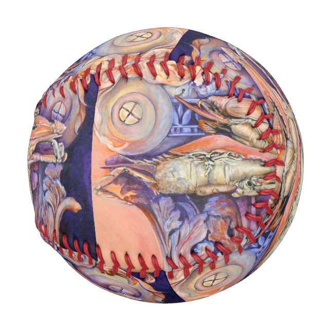 Spike and Curly Playing Tag Baseball (Front Right)