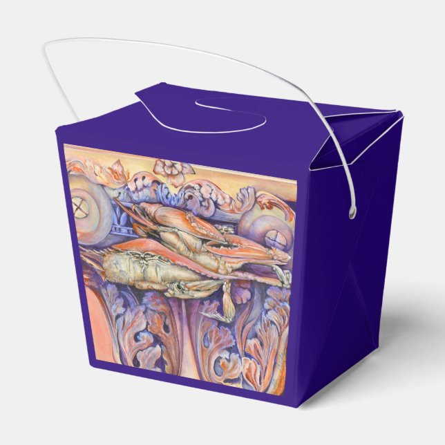 Spike and Curly Playing Tag Favour Box (Back Side)