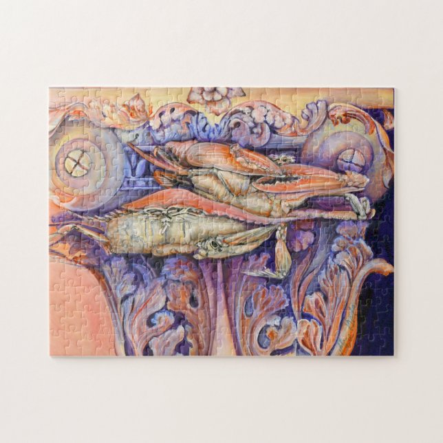 Spike and Curly Playing Tag Jigsaw Puzzle (Horizontal)