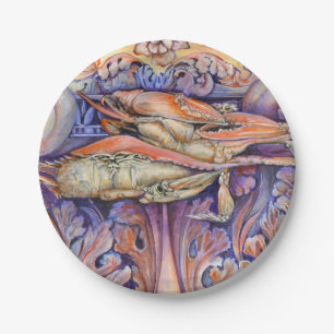 Spike and Curly Playing Tag Paper Plate