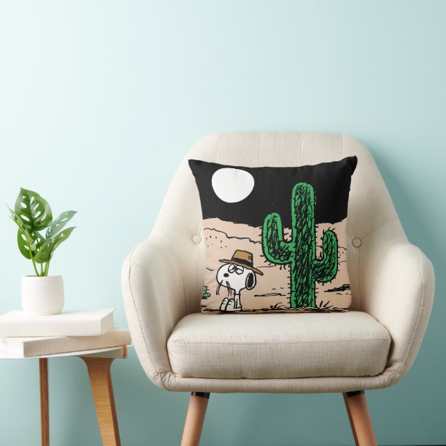 Spike in a Moonlit Desert Cushion (Chair)