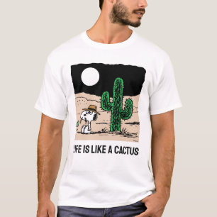 Spike in a Moonlit Desert T-Shirt
