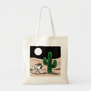 Spike in a Moonlit Desert Tote Bag