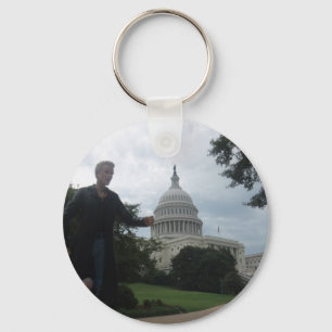 Spike in Washington Key Ring
