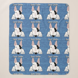 Spike "Just Chillin'" Sherpa Blanket
