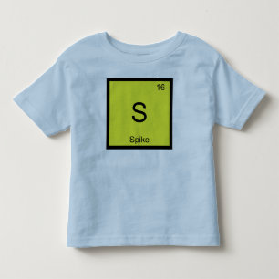 Spike Name Chemistry Element Periodic Table Toddler T-Shirt